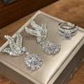 Luxury Bird AAA Zircon Bridal Earrings Cubic Zirconia Wedding Earring For Bride Women Accessories Party Dinner Dress Jewelry