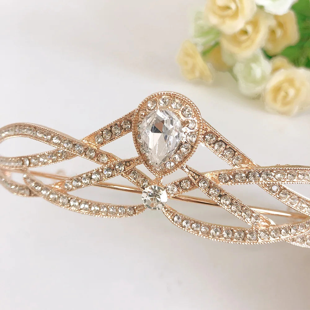 Vintage Crown For Women Girl Princess Queen Bridal Tiara And Crown For Wedding Bride Headdress Party Prom Hair Jewelry Headpiece