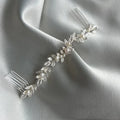 Silver Color Headband Tiara Hairband Bride Bridesmaids Flower Leaf Headpiece Headwear Wedding Accessories Bridal Hair Jewelry b