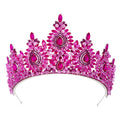 Crystal Queen Crowns For Women Princess Bridal Tiara Crown For Wedding Pageant Bride Headpiece Party Prom Hair Jewelry Headdress as picture 4