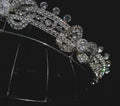 Rhinestones Crystal Tiaras and Crowns Women Headband For Brides Princess Queen Headpiece Wedding Accessories Bridal Hair Jewelry