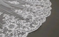 Lace Wedding Veil Cathedral Length Bridal Veil with Sequins Vintage Lace Veil