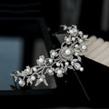 Crystal Rhinestones Tiaras and Crowns Pearl Diadem Women Bride Prom Pageant Headband Bridal Hair Jewelry Wedding Accessories