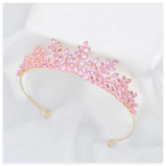 Crystal Crowns For Women Girl Princess Bridal Tiara Crown Wedding Hair Accessories 15 Years Birthday Party Diadem Prom Headpiece