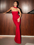 2024 Sexy Women Maxi Dress Fashion Slips Sleeveless Bodycon Off Back Long Bandage Dress Celebrity Cocktail Evening Party Vestido