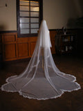 Long Bridal Veil White Wedding Veils For Evening Party Dress Women Girl Hair Accessories Brides Jewelry a