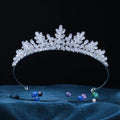 Crystal Crowns For Women Girl Princess Bridal Tiara Crown Wedding Hair Accessories 15 Years Birthday Party Diadem Prom Headpiece as picture 2