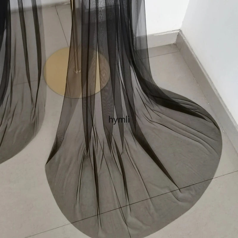 Wings Wedding Accessories Black Bridal Cape Veils Chapel Length