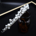 Pearl Crowns Tiaras Wedding Hair Accessories Princess Bridal Headband Crowns For Women Girl 15 Years Birthday Wedding Headdress