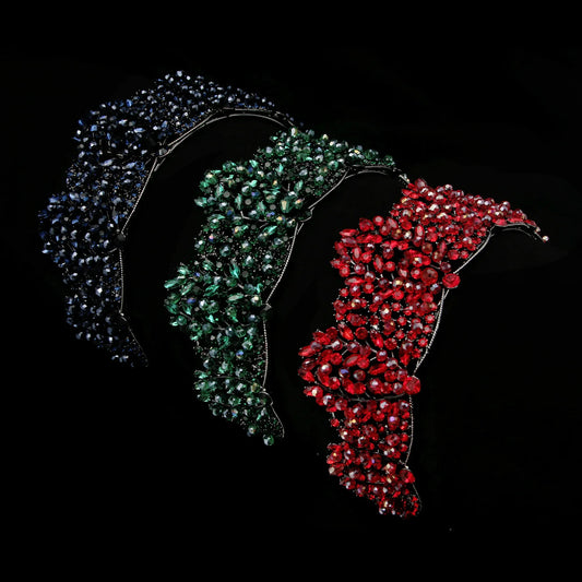 Baroque Queen Crowns For Women Wedding Headpieces Crystal Princess Bridal Tiara Crown For Pageant Prom Hair Jewelry Headdress