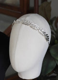 Silver Color Headband Hairband Leaf Headpiece Headdress Brides Birthday Gift Tiara Crown Bridal Jewelry Wedding Hair Accessories