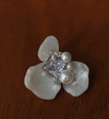Pearls Hair Pin Clip Crystal Head Piece For Bride Bridesmaids Women Rhinestones Hairpin Bridal Jewelry Wedding Accessories a