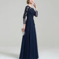 Customized Elegant Formal Occasion Dress O Neck A Line Lace Wedding Party Gowns Tulle Mother Dresses New For Bride