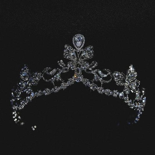 Wedding Hair Accessories Rhinestones Crystal Tiaras and Crowns Prom Headband For Brides Princess Queen Headpiece Bridal Jewelry
