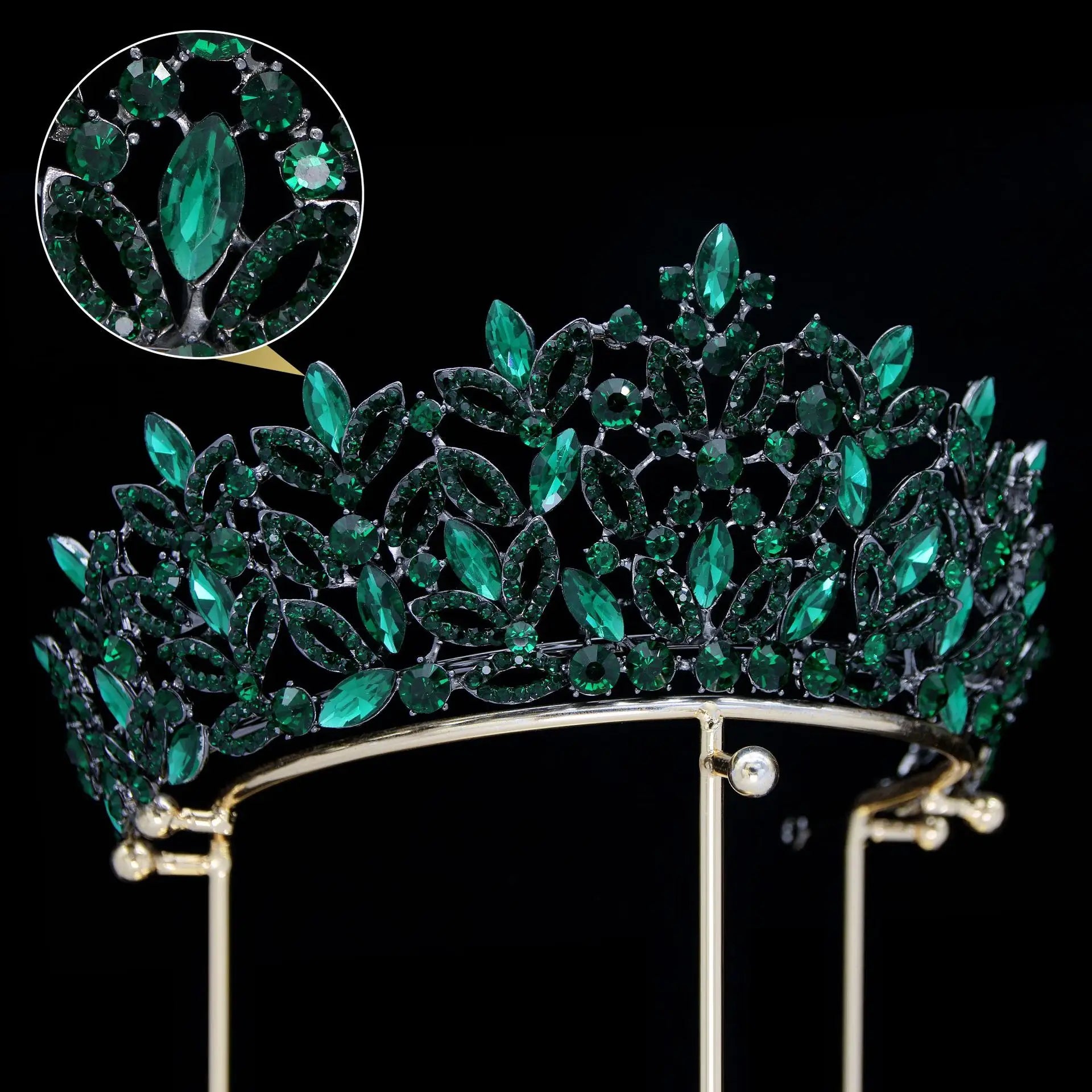 Crystal Crowns For Queen Princess Bridal Tiara Crown For Wedding Hair Accessories Women Crown for Pageant Bride Prom Headpieces