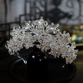 Baroque Princess Queen Crowns For Wedding Crystal Bridal Tiara Crown For Pageant Women Diadem Party Prom Hair Jewerly Headpiece