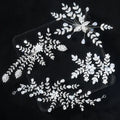 Zirconia Rhinestones Headband Hairband For Brides Women Crystal Headpieces Headdress Bridal Jewelry Wedding Hair Accessories