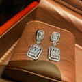 Luxury AAA Zircon Bridal Earrings Cubic CZ Zirconia Wedding Earring For Women Brides Accessories Evening Party Jewelry