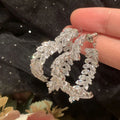 High Quality AAA Zircon Bridal Earrings Heart Zirconia Wedding Earring For Brides Women Accessories Birthday Gifts Jewelry a