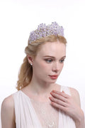 Baroque Queen Crowns For Women Wedding Headpieces Crystal Princess Bridal Tiara Crown For Pageant Prom Hair Jewelry Headdress