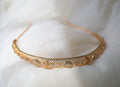 Wedding Hair Accessories Leaf Pearl Headband Gold Color Baroque Vintage Hairband For Bride Women Headpieces Crown Bridal Jewelry r
