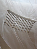 White Bridal Veil Long Lace Wedding Veils For Brides Evening Dinner Party Dress Women Girl Gifts Hair Accessories Jewelry