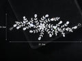 Zirconia Rhinestones Headband Hairband For Brides Women Crystal Headpieces Headdress Bridal Jewelry Wedding Hair Accessories d