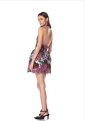 Women Sexy Off the Shoulder Embroidery Bodycon Mini Dress Elegant Evening Party Birthday Girls' Vacation Outfit