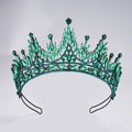 Baroque Queen Princess Crowns And Tiaras For Women Crystal Bridal Crown For Wedding Hair Accessories Prom Hair Jewelry Headdress as picture 3