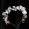 Wedding Hair Accessories Flower Headband Handmade Hairband For Brides Women Headpieces Headdress Gifts Headwear Bridal Jewelry
