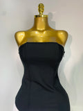 Sexy Strapless Backless Patchwork Maxi Long Bodycon Bandage Dress Celebrity Elegant Evening Party Luxury Birthday Dress