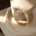 Silver Color Headband Hairband Leaf Headpiece Headdress Brides Birthday Gift Tiara Crown Bridal Jewelry Wedding Hair Accessories