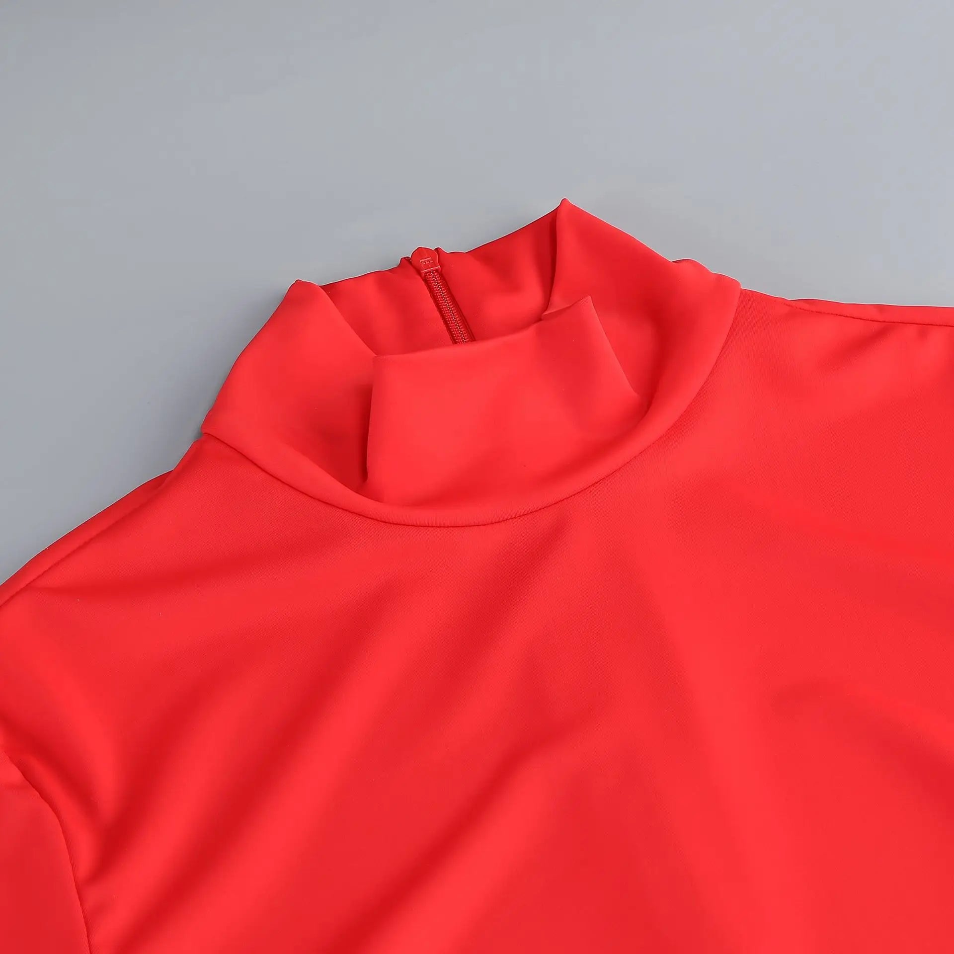 Red Women Long Sleeve Sexy Bodycon Long Dress Celebrate Evening Party Prom Fashion Cocktail Outfit High Quality