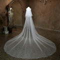 300cm Long Bridal Veil Lace Wedding Veils For Evening Dinner Party Dress Women Girl Gift Hair Accessories Brides Jewelry a