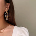 Yellow Green AAA Zircon Bridal Earrings CZ Cubic Zirconia Wedding Earring For Brides Accessories Women Gift Dinner Party Jewelry