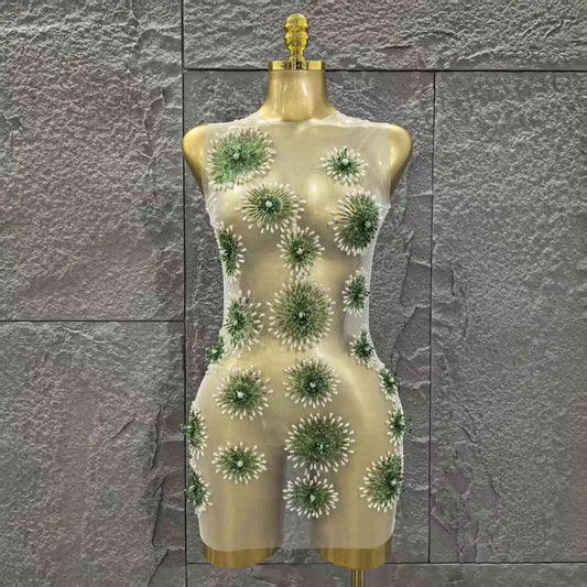 White Color Women Sleeveless Sexy O-Neck Bodycon Mini Dress Celebrate Nightclub Party Birthday Fashion Outfit Vestido WHITE