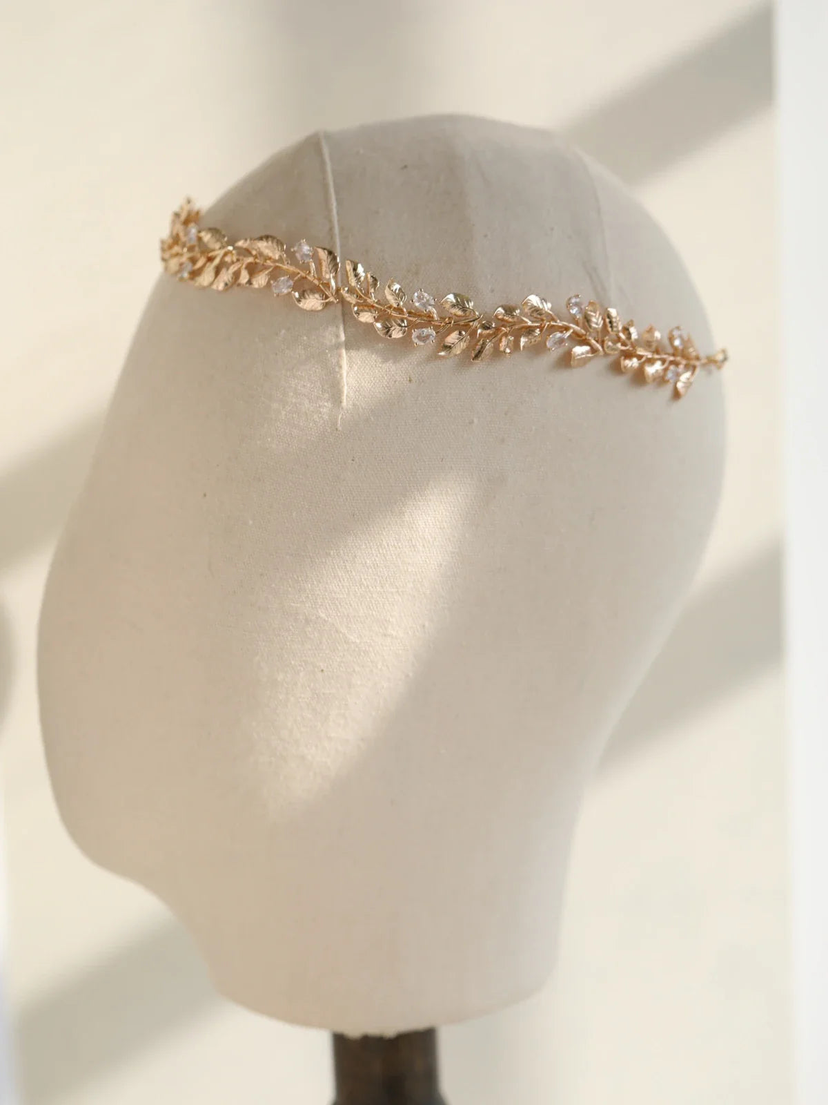 Wedding Hair Accessories Vintage Gold Color Headband Hairband Leaf Headpiece Headwear Bride Bridesmaids Headdress Bridal Jewelry