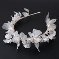 Wedding Hair Accessories Flower Headband Handmade Hairband For Brides Women Headpieces Headdress Gifts Headwear Bridal Jewelry e