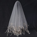 Short Bridal Veil Bowknot Flower Wedding Veils For Evening Dinner Party Dress Women Gift Hair Accessories Brides Jewelry