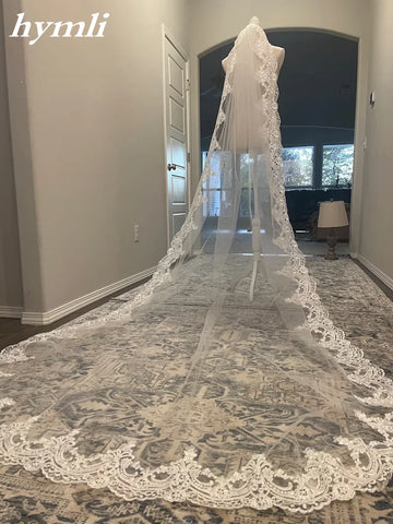 White Off-White Ivory Weddings Veil Lace Hair accessories for Bride