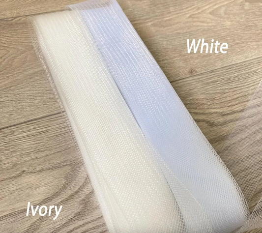 Cathedral length 3 meters bridal veil with horsehair trim drop veil 1 layer wedding veil no comb in white,ivory, champagne