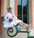 Customized Mexican Charro Quinceanera Dress With Jacket Two Pieces Short Vestio De 15 Año Para Xv Embroidery 2 in 1 Birthday