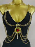 Black Chain Spaghetti Strap V-Neck Split Bandage Dress Bodycon Celebrity Club Party Long Dress Vestidos