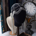 Flower Lace Headbands Hairbands Pearl Rhinestones Headpieces Headwear For Brides Women Bridal Jewelry Wedding Hair Accessories e