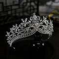 Luxury Wedding Crowns Tiaras For Bride Headdress Crystal Princess Queen Crowns For Women Pageant Wedding Hair Jewelry Headwear