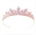 Crystal Crowns For Women Girl Princess Bridal Tiara Crown Wedding Hair Accessories 15 Years Birthday Party Diadem Prom Headpiece as picture 1