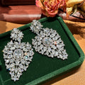 High Quality CZ Zircon Bridal Earrings Cubic Zirconia Wedding Earring For Brides Bridesmaids Accessories Women Gifts Jewelry a