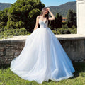 Women A-Line Wedding Dresses Women Sweetheart Lace Floor Length Bridal Dress Formal Wedding Ball Prom Gowns Customized