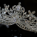 Luxury Wedding Crowns Tiaras For Bride Headdress Crystal Princess Queen Crowns For Women Pageant Wedding Hair Jewelry Headwear