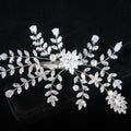 Zirconia Rhinestones Headband Hairband For Brides Women Crystal Headpieces Headdress Bridal Jewelry Wedding Hair Accessories